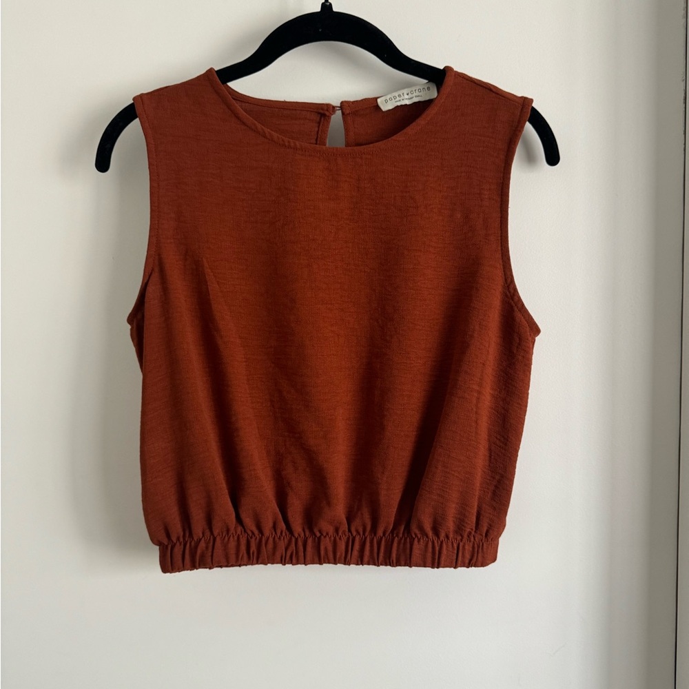Tank and Pant Set in Rust